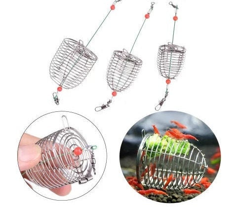 Shrimp Bait Feeding Cage | Works with Snails!